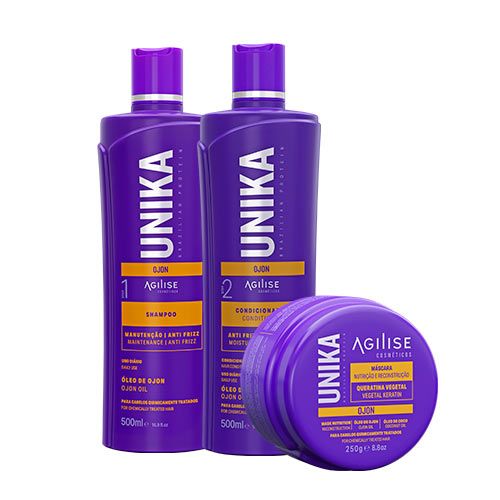 SHAMPOO E CONDICIONADOR 500 ML | MÁSCARA 250 G
