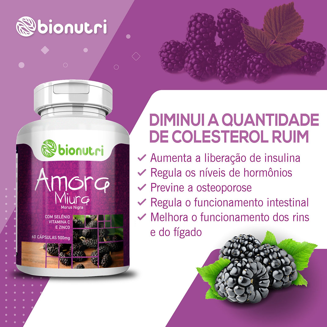 Amora Miúra Amorínea - 120 Cápsulas