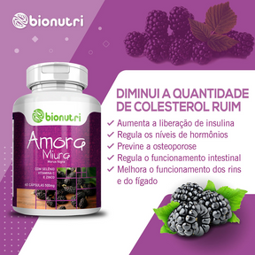Amora Miúra Amorínea - 120 Cápsulas