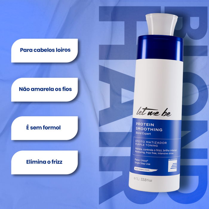 Blond Protein Smoothing Passo Único - 500ml