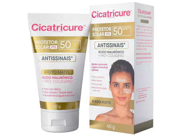 Cicatricure Anti-aging Sunscreen Matte Effect SPF50 40g