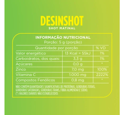 Desinshot - Morning Shot (30 dias)