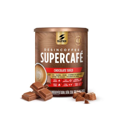 LANÇAMENTO Supercafé Desincoffee Swiss Chocolate - 220g