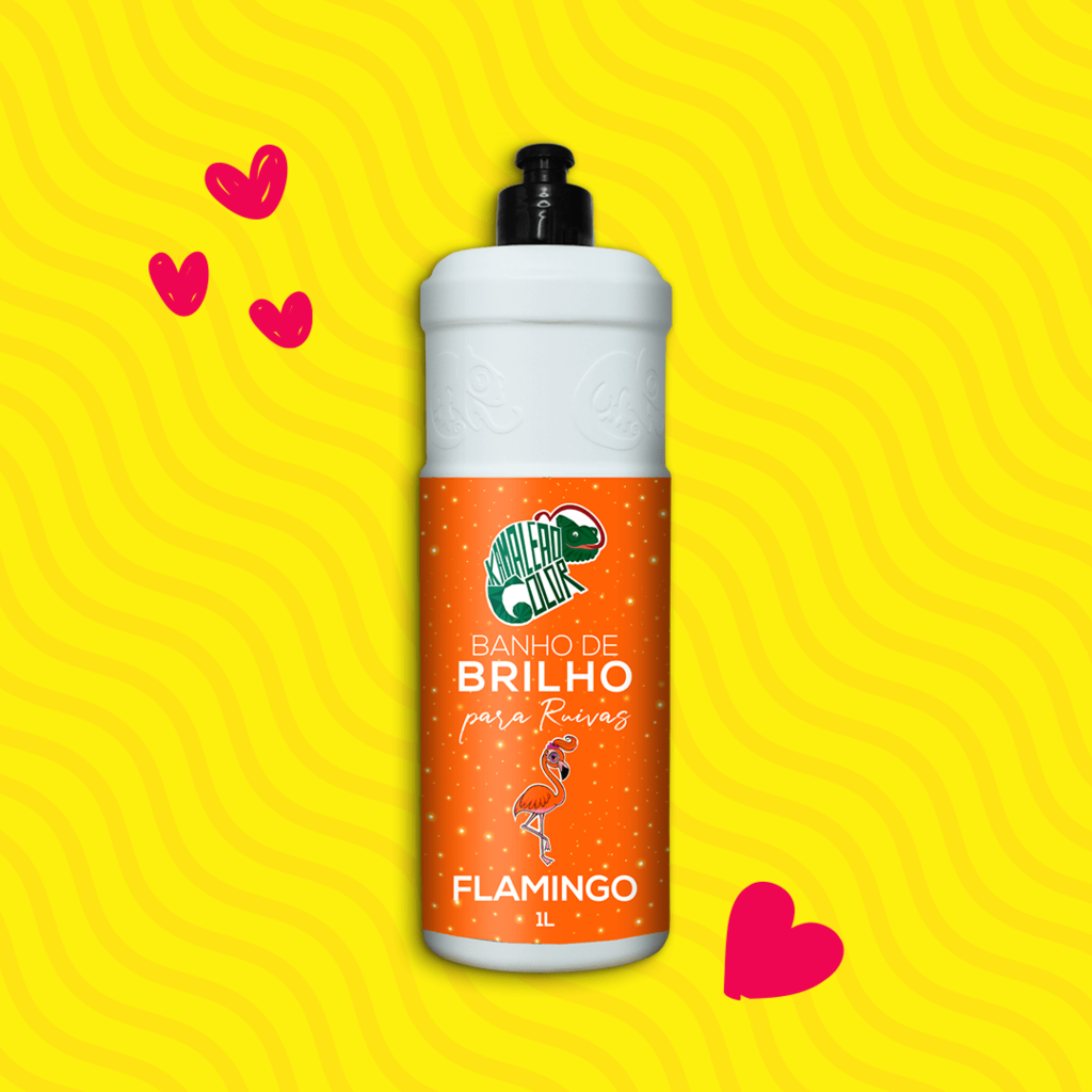 Banho de Brilho Flamingo - 1L