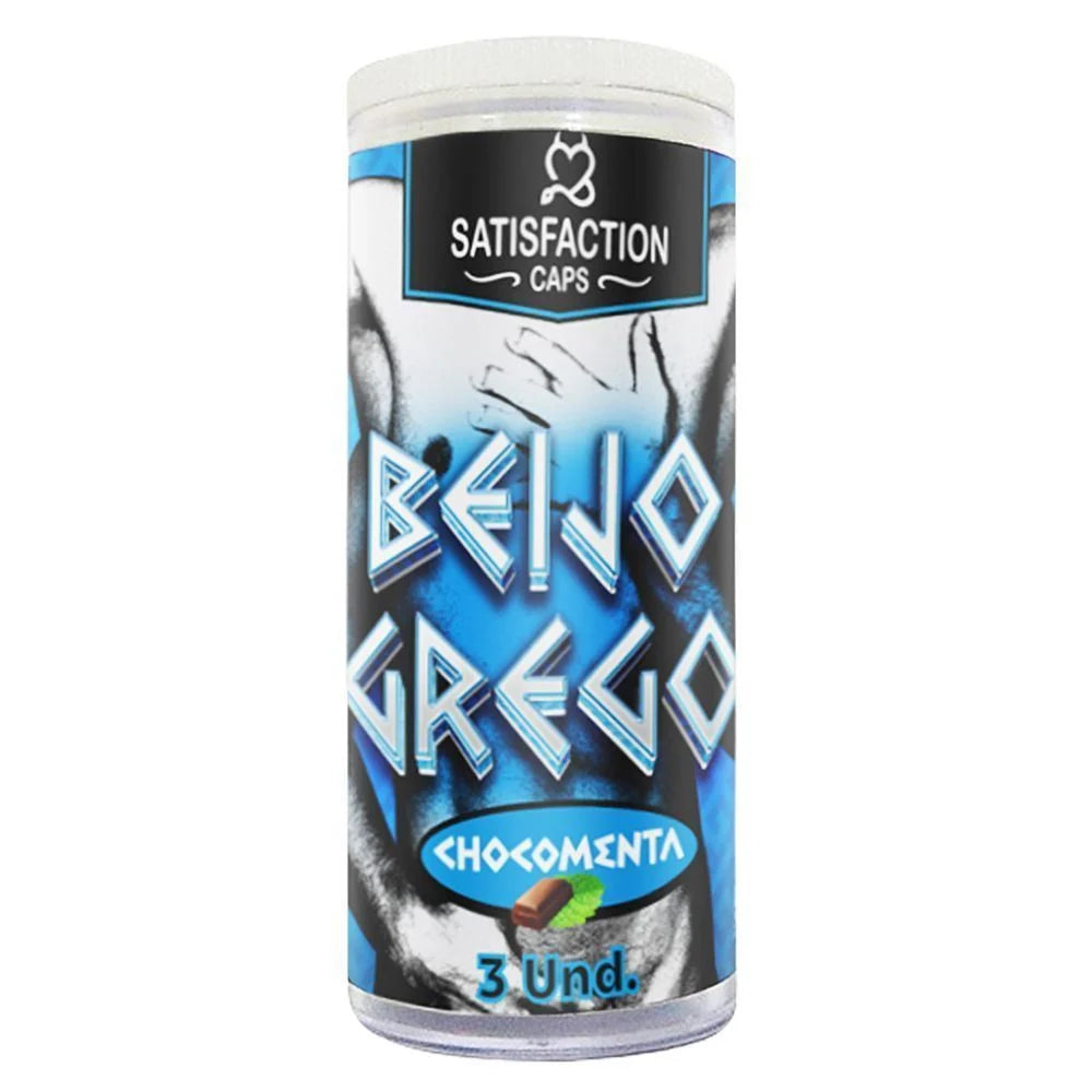 Bolinha Beijo Grego Excitante Anal Beijável - Chocomenta - 3un