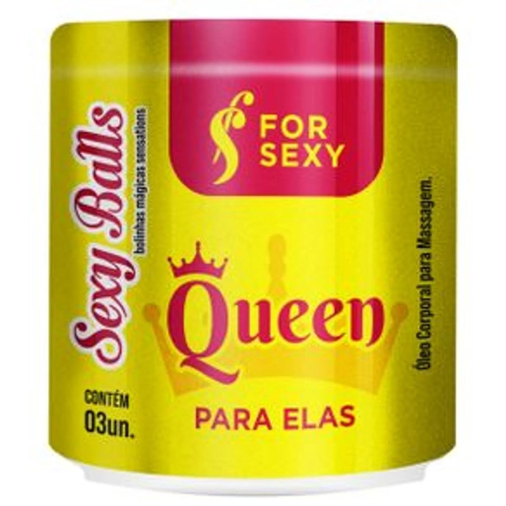 Sexy Ball ForSexy Funções Queen – 3 Unidades