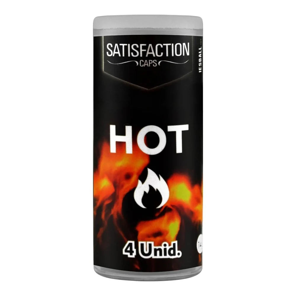 Bolinha Hot Para Massagem Corporal Satisfaction - 4un