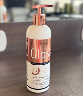 Borabella Cauter Gloss Espelhamento e Blindagem Cuticular - 500ml