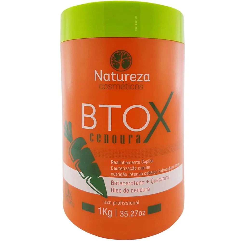 Btox Cenoura Natureza Cosméticos - 1kg