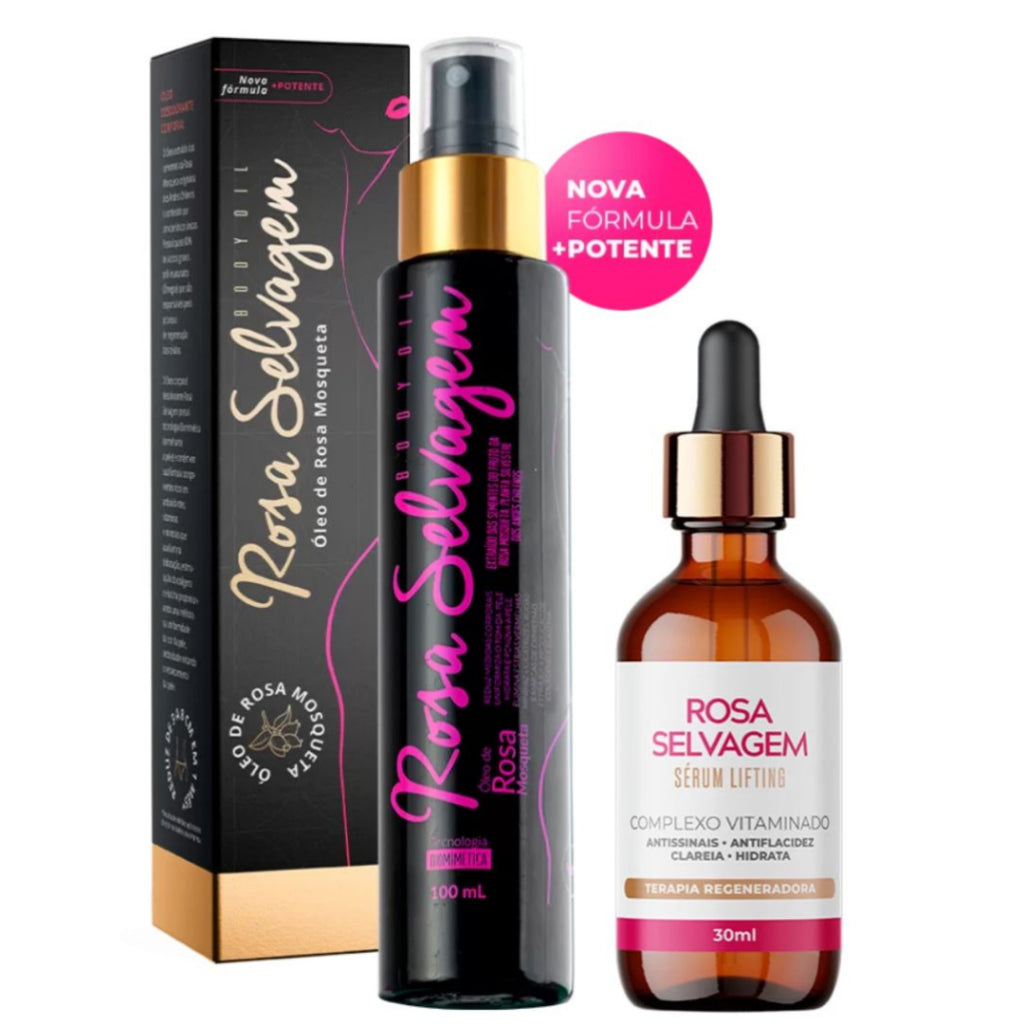 Super Whitening Effect Kit Rosa Selvagem - 2 itens