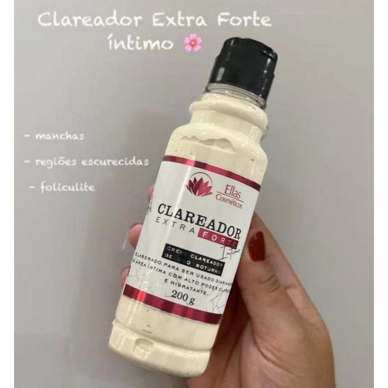 Creme Clareador de Manchas Produto Natural Extra Forte para Região Íntima