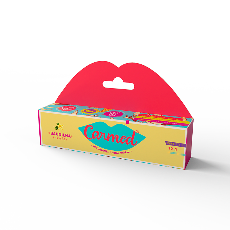 Carmed Hidratante Labial Baunilha Lip Gloss 10g