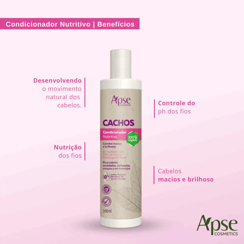 Condicionador Cachos Nutritivo 300ml