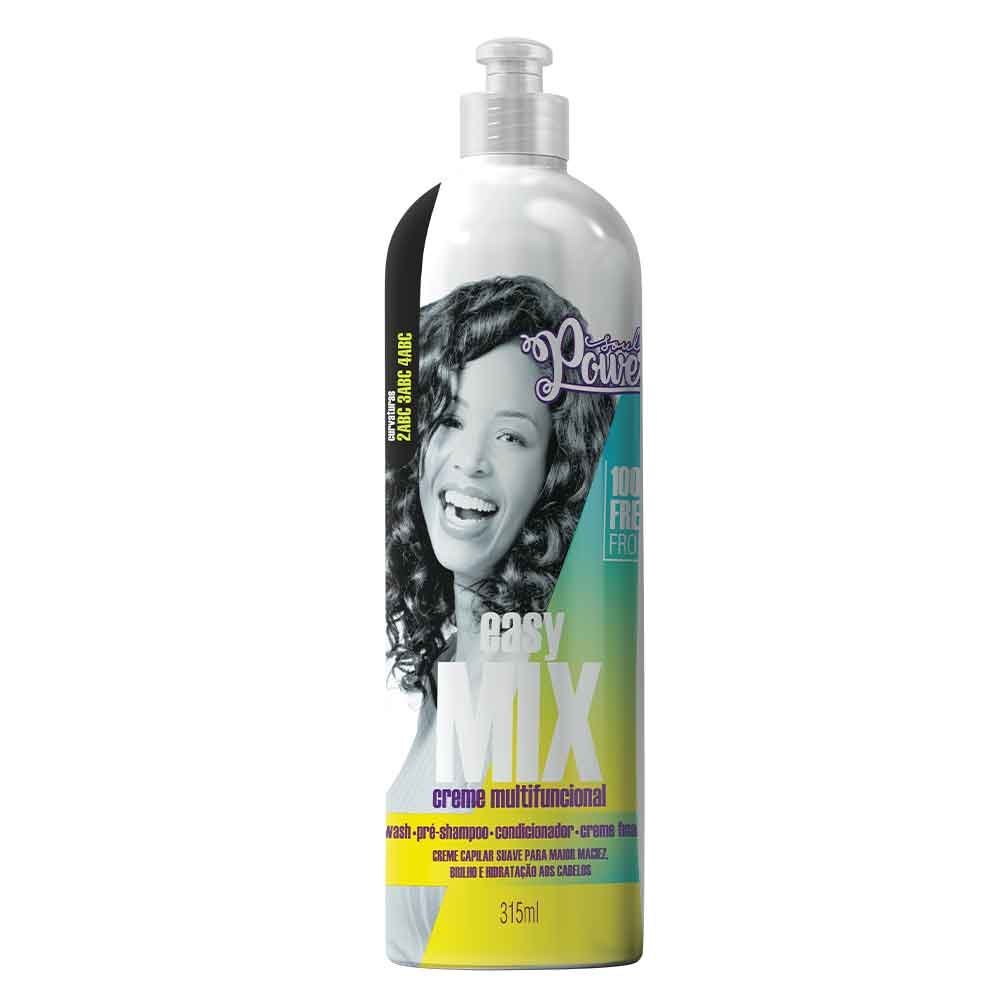 Soul Power Todas as Curvaturas - Multifunctional Cream Easy Mix 315ml