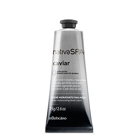 Nativa Spa Caviar Moisturizing Hand Cream 75g - O Boticario 