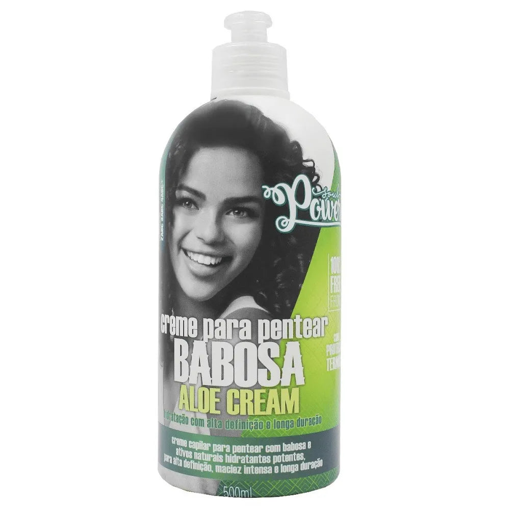 Creme De Pentear Soul Power Babosa Aloe Cream - 500ml