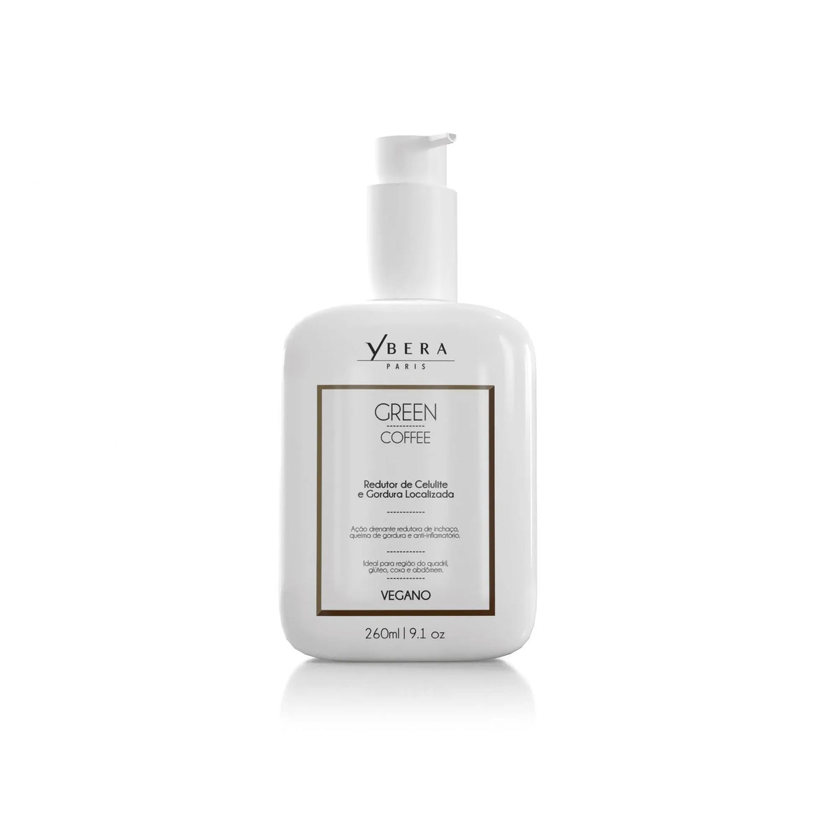Green Coffee Ybera Paris Cellulite and Localized Fat Reducing Cream 260ml