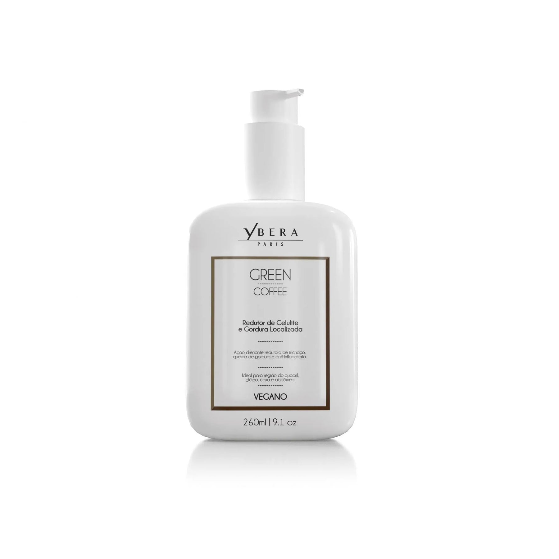 Green Coffee Ybera Paris Cellulite and Localized Fat Reducing Cream 260ml
