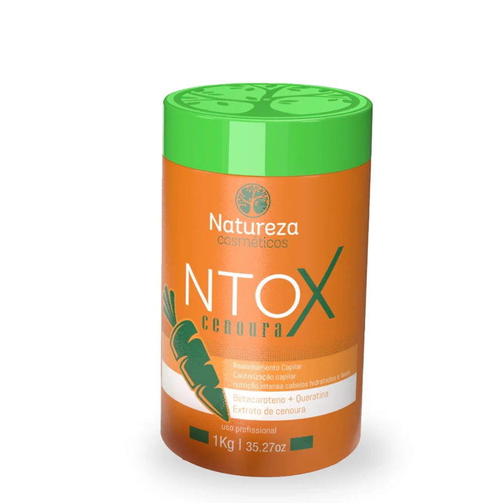 Ntox Cenoura Natureza Cosméticos - 1kg