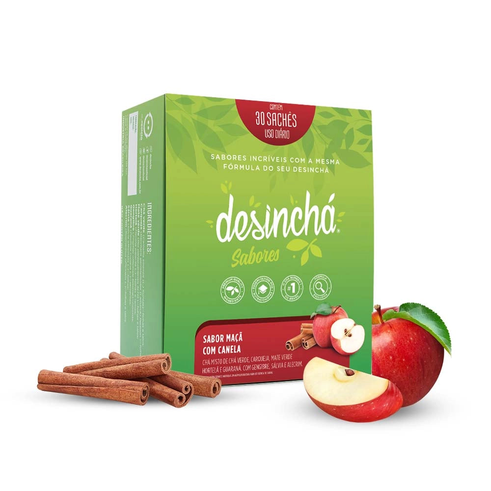 Desinchá Maçã com canela - 30 Sachets