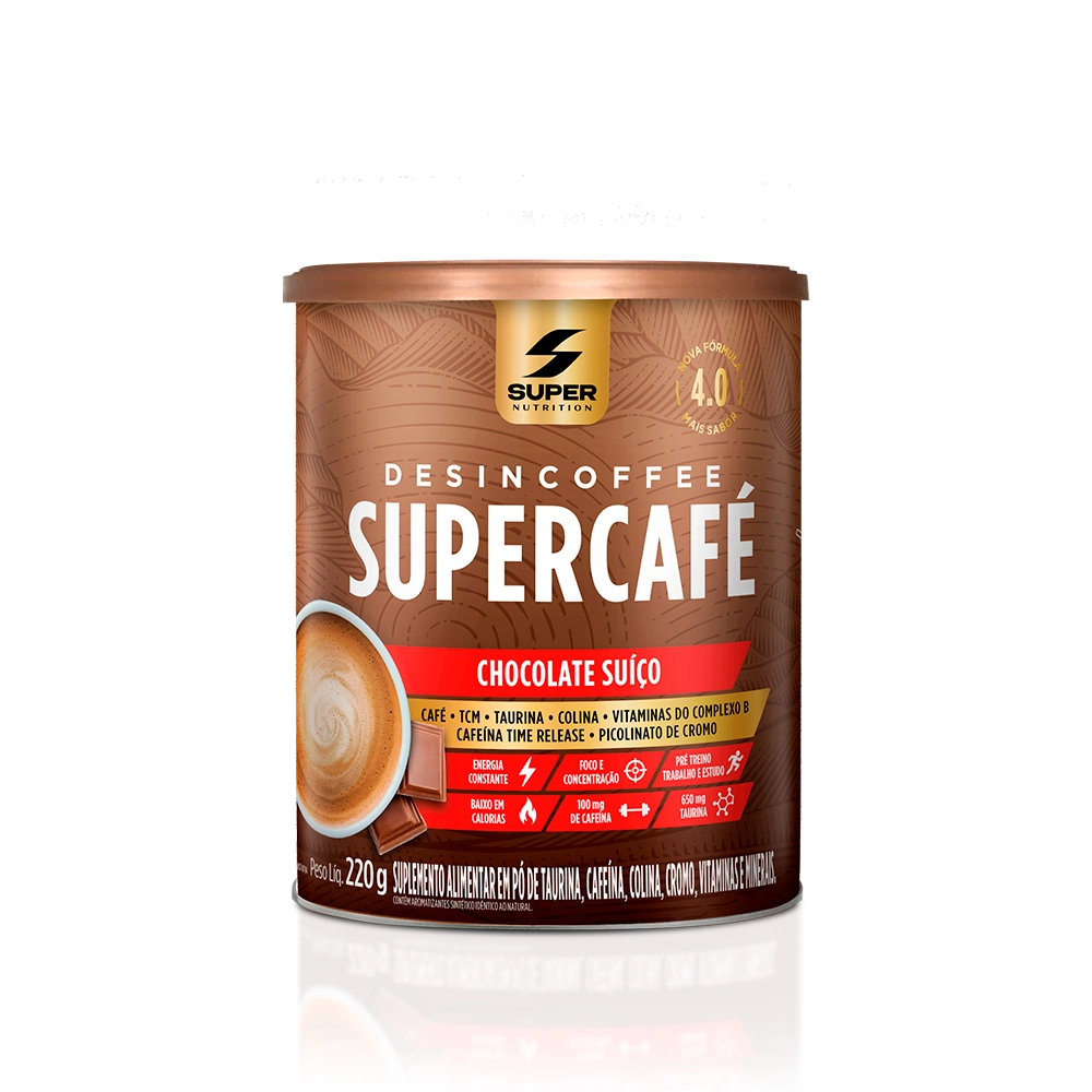 Desincoffee Supercafé Chocolate Suíço - 220g