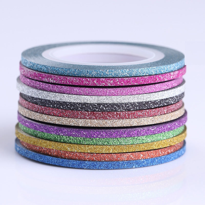 Glitter Nail Clip 2mm