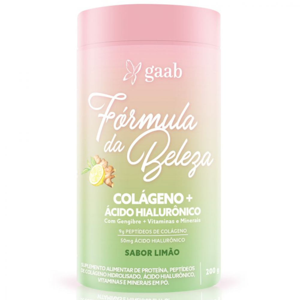 Gaab Beauty Fórmula da Beleza sabor Limão - 200g