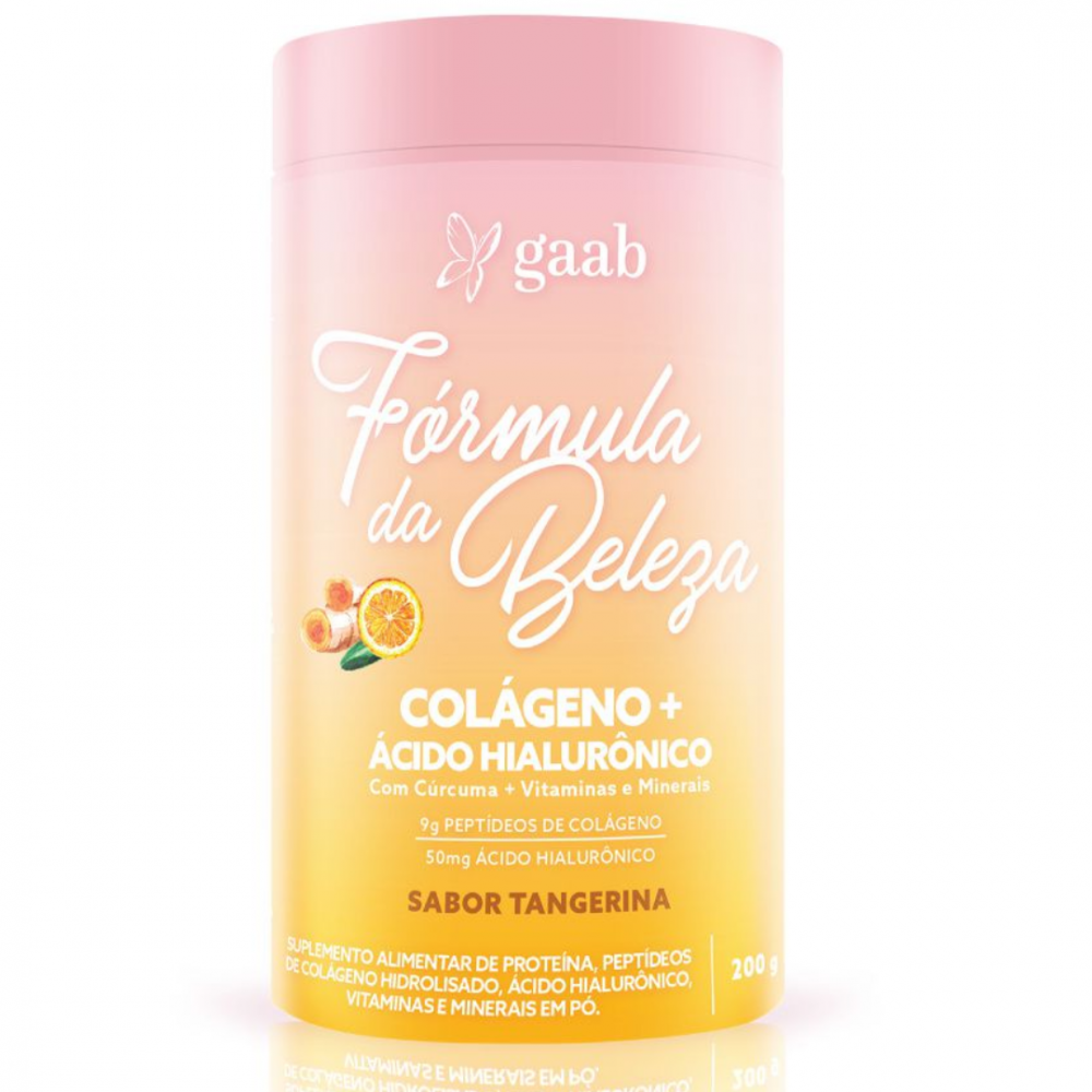 Gaab Beauty Fórmula da Beleza sabor Tangerina - 200g