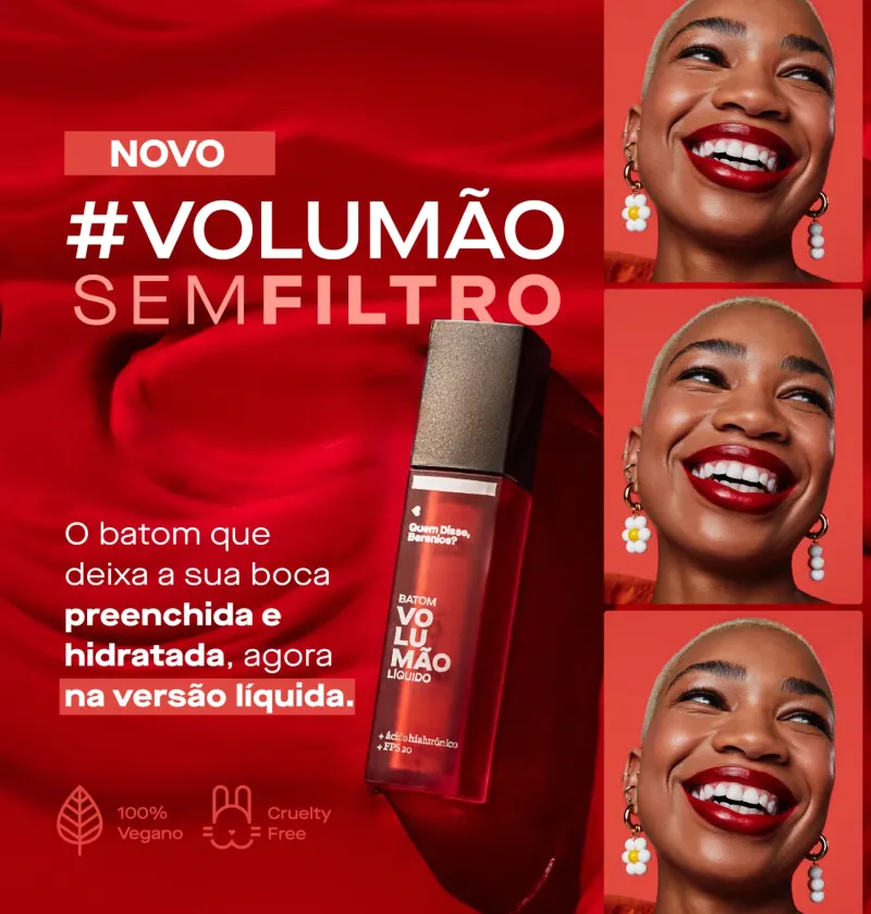 Tamarali Liquid Volumizing Lipstick - Quem me Disse, Berenice? - 5,5ml