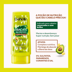 Condicionador Dabelle Abacate Nutritivo - 200ml
