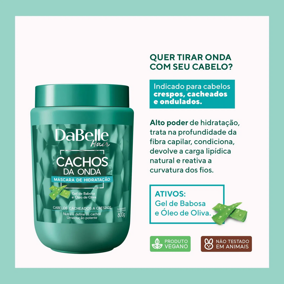 DaBelle Hair Hydration Mask Wave Curls - 800g