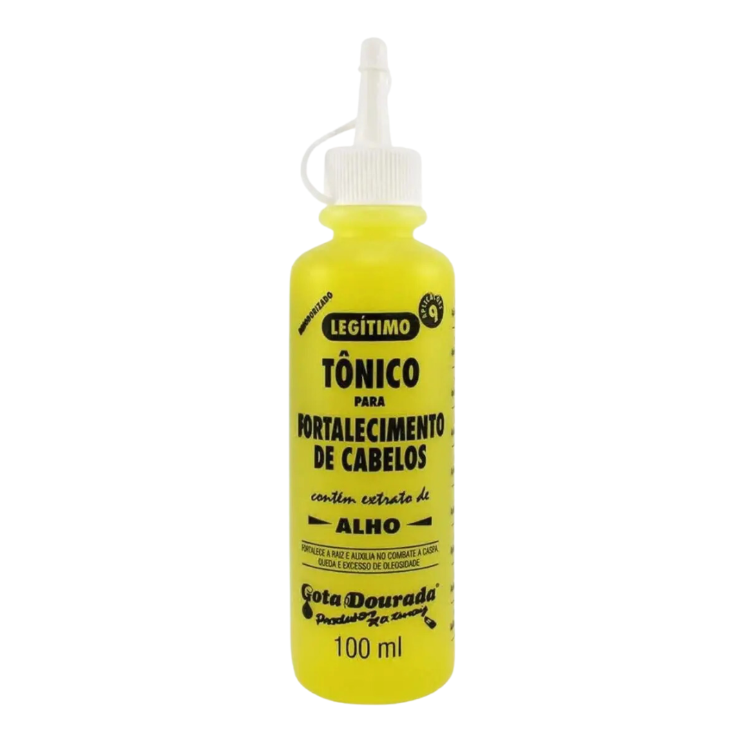 Gota Dourada Garlic Tonic for Hair Strengthening - 100ml