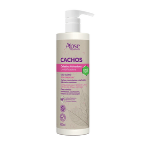 Activator and Moisturizing Curls Gelatin 500ml - Low Poo / No Poo - Conditioning Action