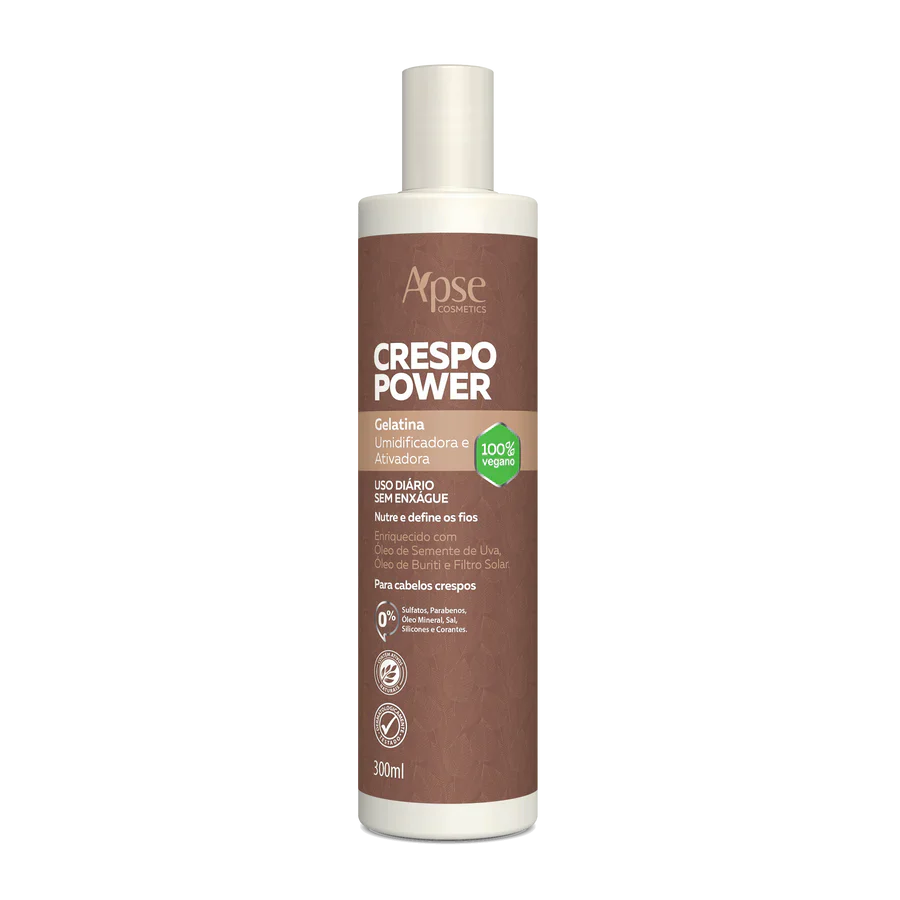 Crespo Power Activating and Moisturising Gelatine 300ml - Conditioning Action
