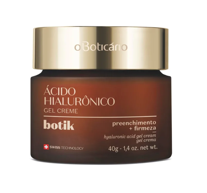 Botik Facial Cream Gel Ácido Hialurónico Preenchimento + Firmeza 40g