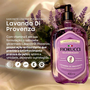 Sabonete Líquido Glicerinado - Lavanda Di Provenza
