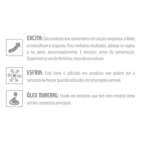 EXCITANTE UNISSEX POMADA ESFRIA 3,5G