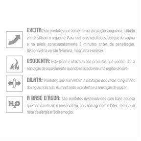 EXCITANTE UNISSEX TARJA PRETA 15G