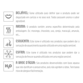 GEL AROMATIZANTE PARA SEXO ORAL XUPS 35ML (HC672) - HORTELÃ