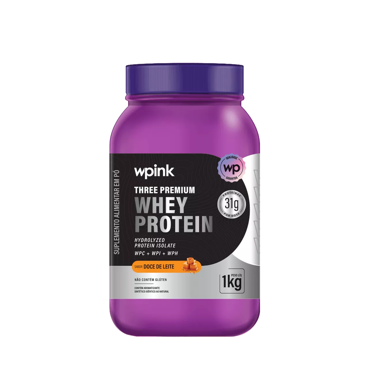 Three Premium Whey Protein Doce de Leite WP - 1kg