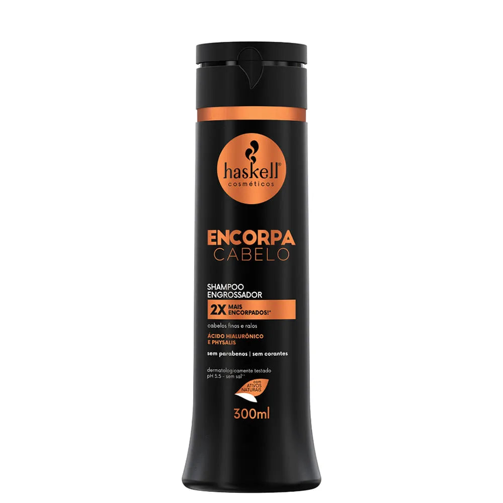 Shampoo Engrossador Haskell Encorpa Cabelo - 500ml