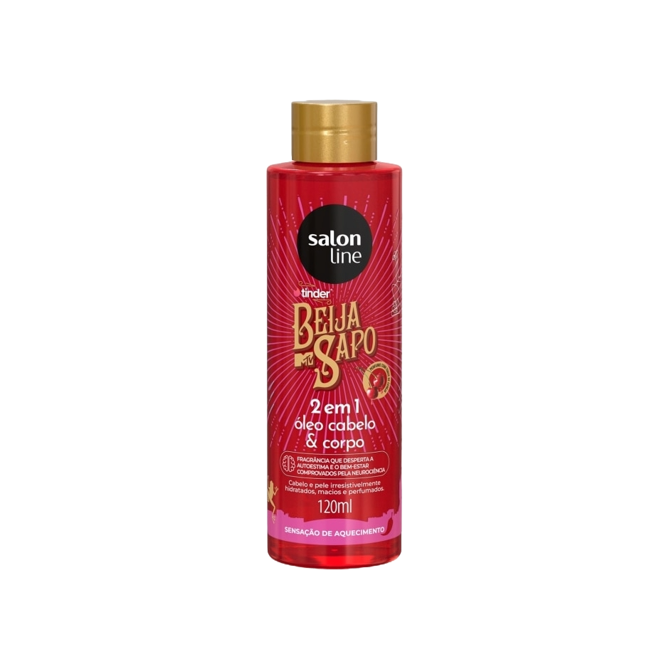 Óleo 2 em 1 Cabelo e Corpo Salon Line -120ml