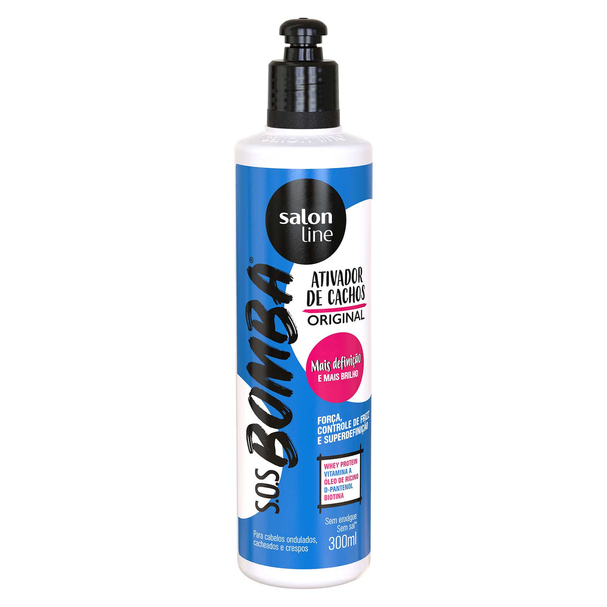 Ativador de Cachos SOS Bomba Original Salon Line 300ml
