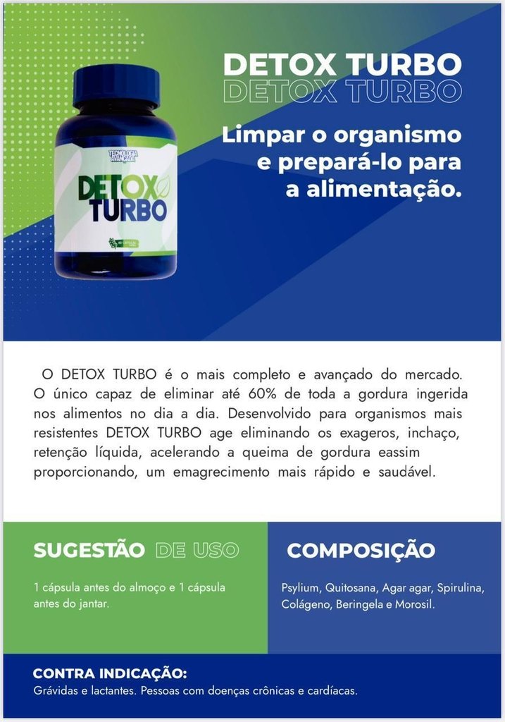Detox Turbo C/60 Cps