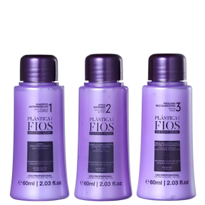 Kit Cadiveu Professional Plástica dos Fios Alinhamento Mini (3 Produtos)