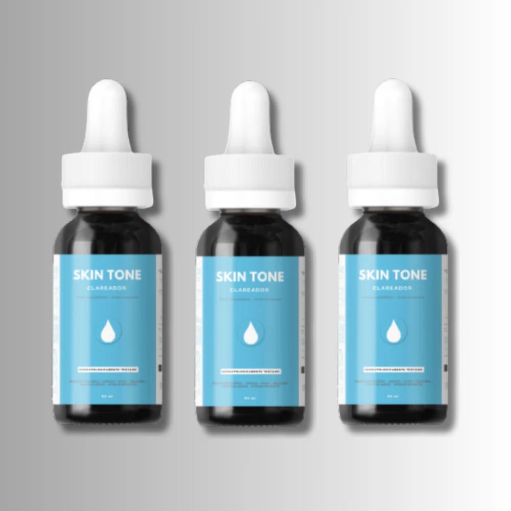 Kit 3 clareadores Skin Tone - Protocolo 90 dias