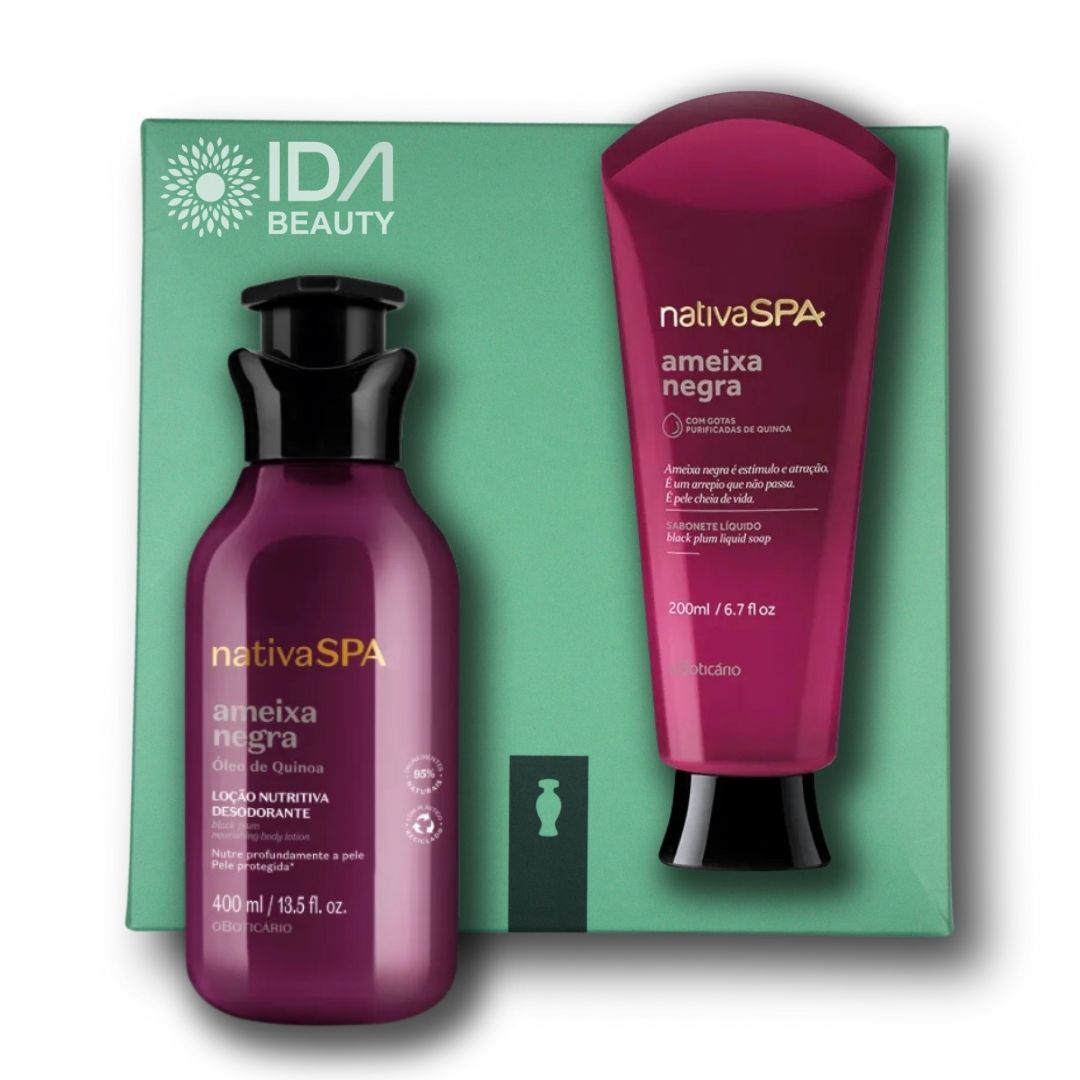 Nativa Spa Ameixa Negra Kit - Cuidado e Conexão