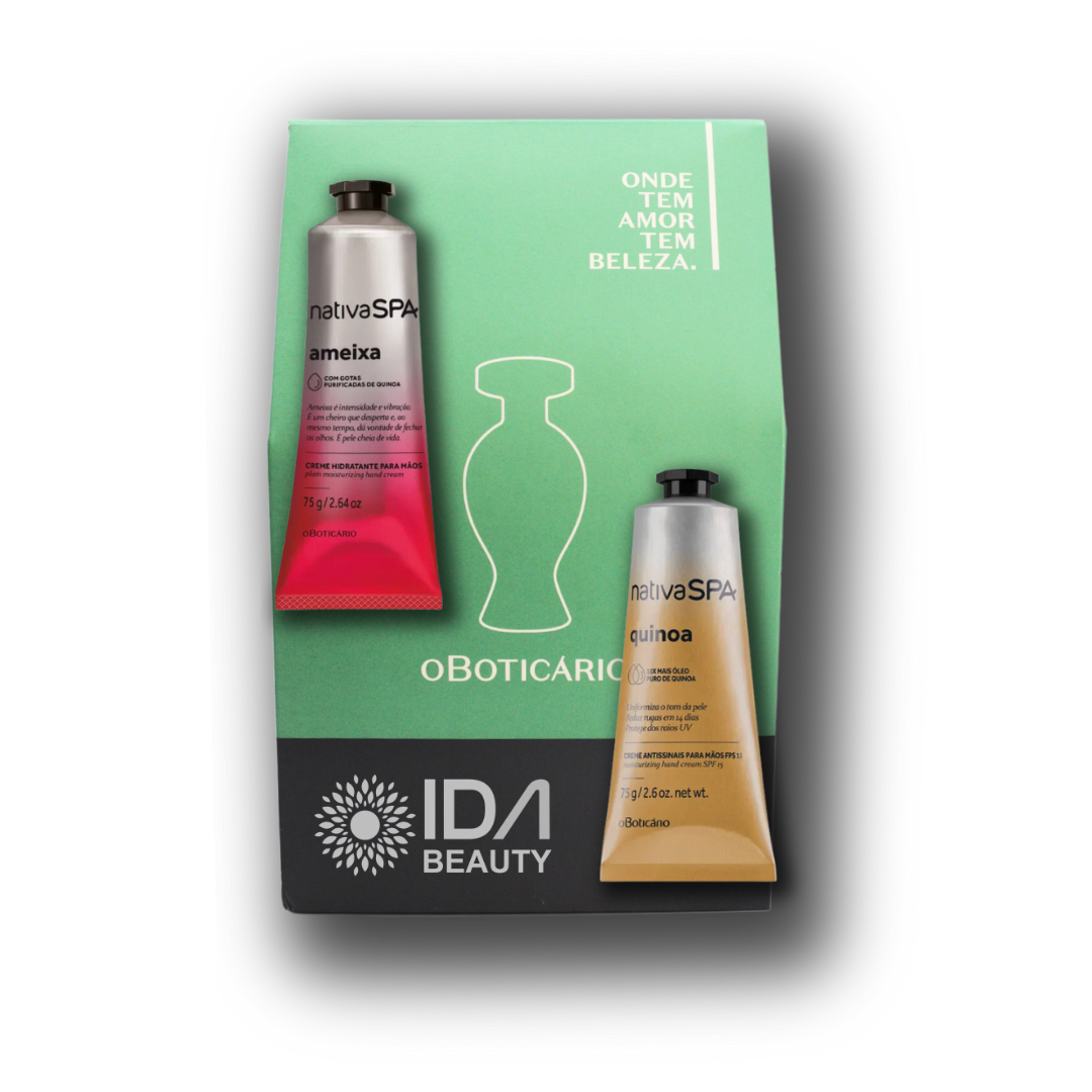 Kit NSPA Creme Mãos Ameixa e Quinoa 2023