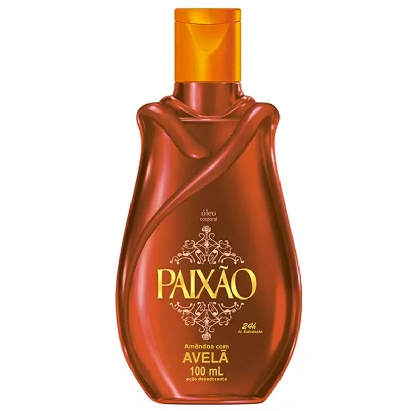 ÓLEO CORPORAL DE AMÊNDOA PAIXÃO COM AVELÃ 100ML