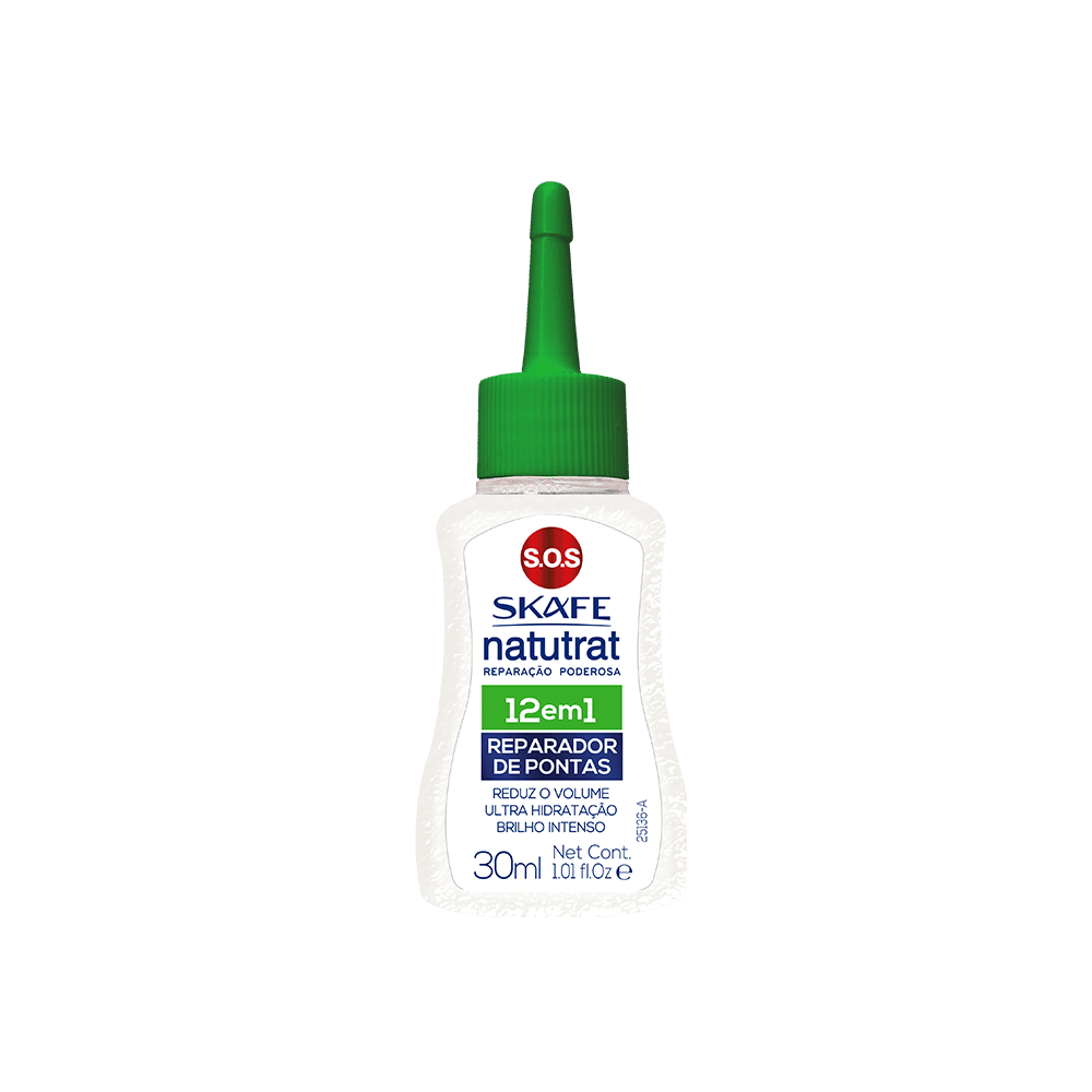 Reparador de Pontas Natutrat S.O.S Reparação Poderosa 12 em 1 30ml